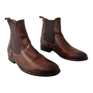 Frye Women's Size 7 Melissa Chelsea Redwood Pull On Ankle Boot